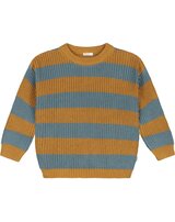 yuki-kinder-strick-pullover-stripes-aus-100-bio-baumwolle-sunset