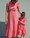 danamade-damen-kleid-djennie-for-mom-im-streifen-design-baumwolle-neon-pink
