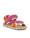 froddo-sandale-ke-flash-mit-klettverschluessen-aus-textil-fuxia