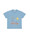 hust-and-claire-t-shirt-hcarthur-sunset-mit-stickerei-bio-baumwolle-glacier