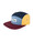 lilboo-skater-cap-block-color-bio-baumwolle-burgundy-yellow-dusty-blue-navy