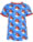 maxomorra-t-shirt-kurzarm-anglerfish-blau-rot-su22ax03-2215-gots
