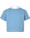maxomorra-t-shirt-kurzarm-cropped-melange-blue-mel-dx2324-s2380-gots