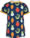 maxomorra-t-shirt-kurzarm-vegetables-blau-su22ax05-2215-gots