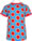 maxomorra-t-shirt-kurzarm-watermelon-blau-sp22bx05-2215-gots