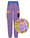 trollkids-cargohose-lillesand-violet-sorbet-cornflower-coral-haze