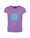 trollkids-t-shirt-girls-logo-t-mit-upf-30-aus-baumwolle-violet-sorbet