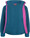 trollkids-teddy-jacke-mit-stehkragen-girls-vega-madeira-blue-bright-berry